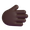 rightwards hand dark